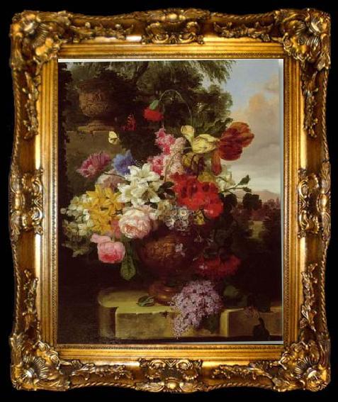 framed  unknow artist Floral, beautiful classical still life of flowers.097, ta009-2